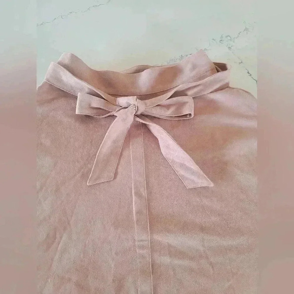 Faux suede skirt - Picture 4 of 11